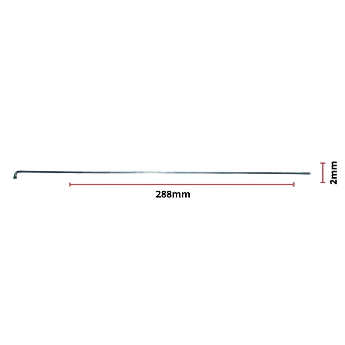 Raio Fino 288x2mm Aço Importado Comum Zincado Groza