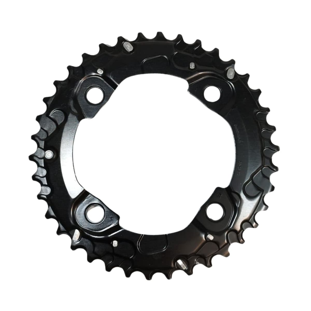 Coroa Shimano Deore M615 38 Dentes Alumínio BCD 104