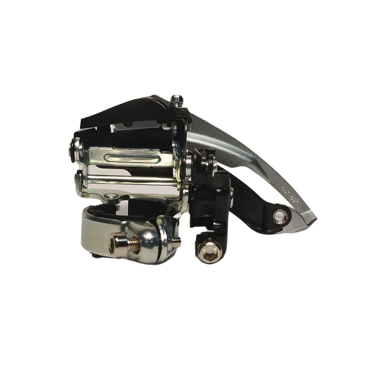 Cambio Dianteiro Shimano Tourney TY-500 34,9mm Dual Pull Cromado Para Pedivela Reduzido