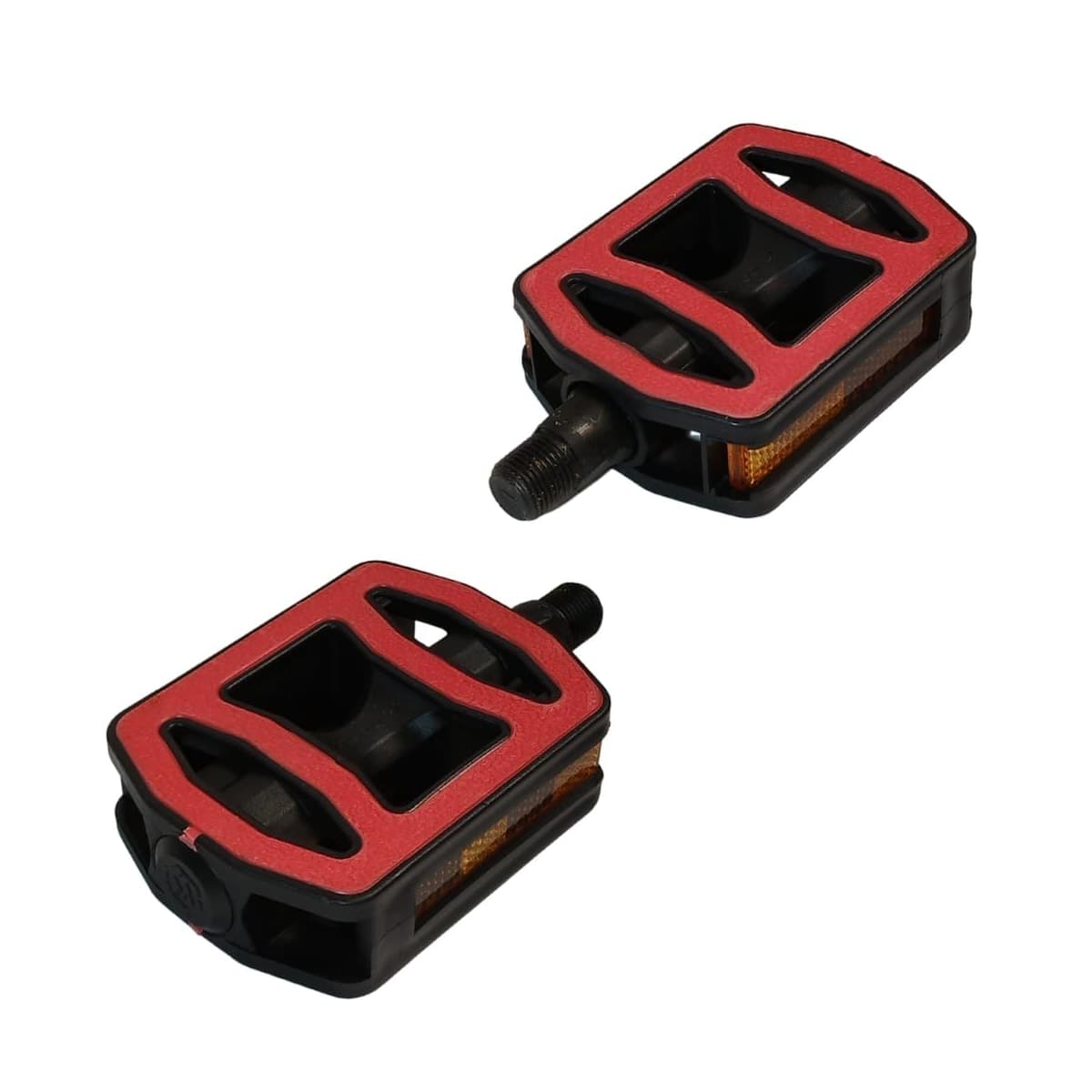 Pedal Bike Metalciclo Soft Inglês 9/16 Nylon Vermelho
