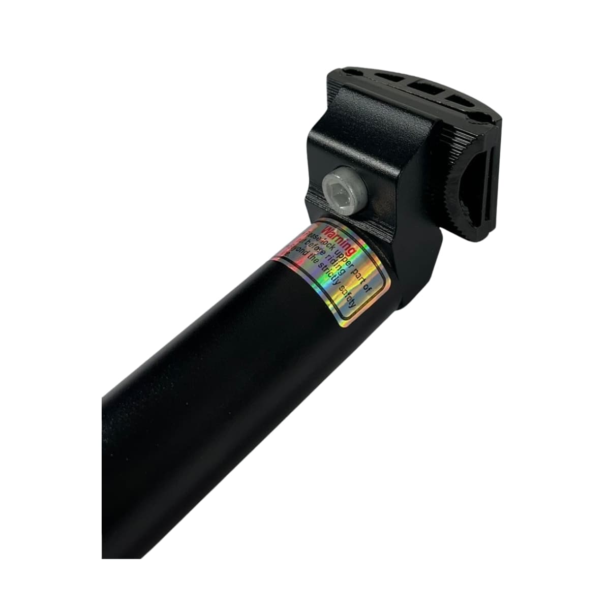 Canote de Selim Garra7 Alumínio 31,6mm X 400mm Preto