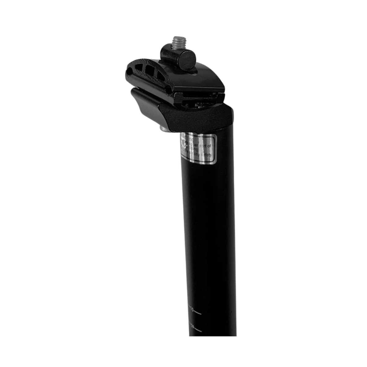 Canote de Selim Garra7 Alumínio 31,6mm X 400mm Preto