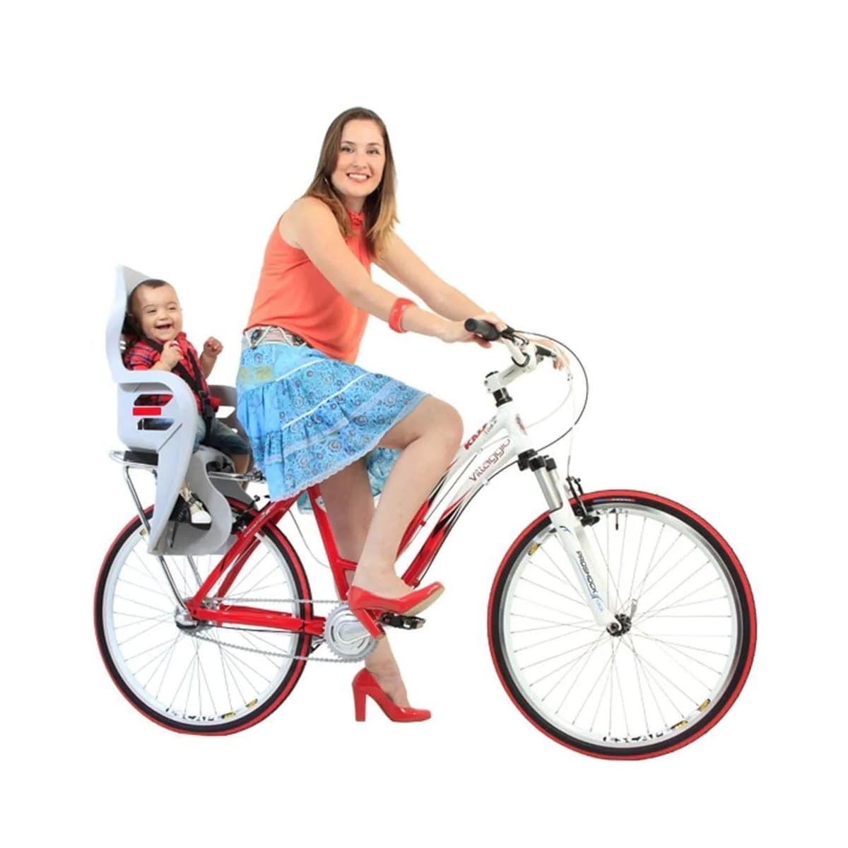 Cadeirinha Bicicleta Kalf Fun Bike Extra G Com Engate Rápido