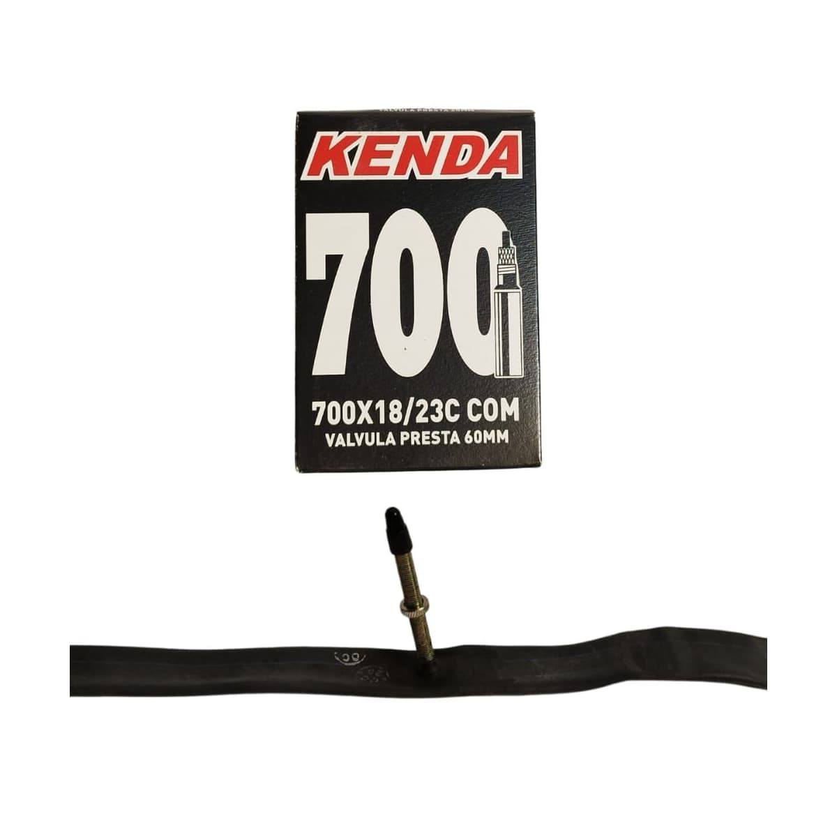 Câmara Aro 700 Kenda Válvula Presta 60mm 18/23
