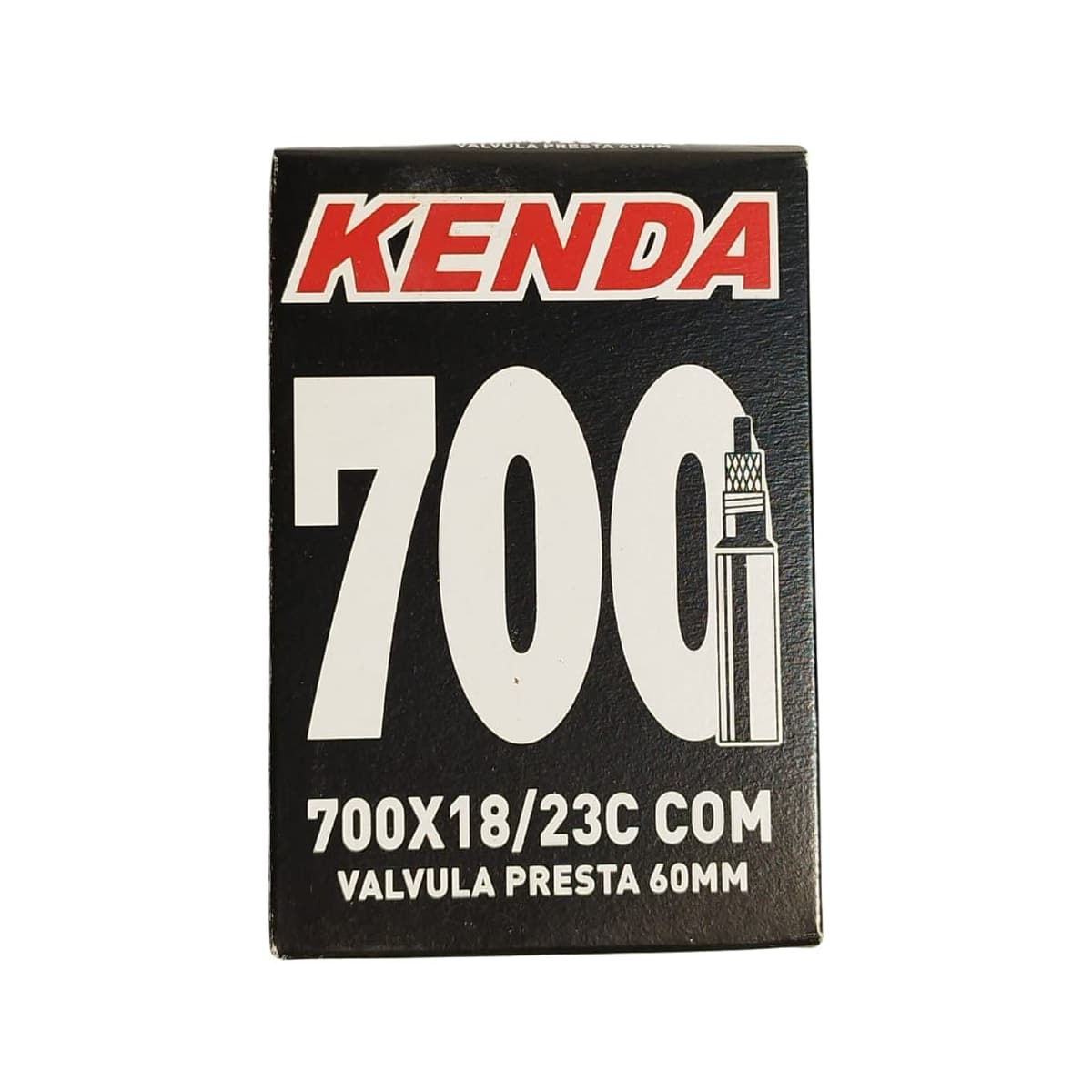 Câmara Aro 700 Kenda Válvula Presta 60mm 18/23