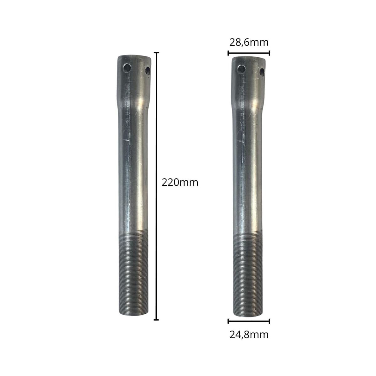 Canote de Garfo Pimont Aço Standard 24,8mm