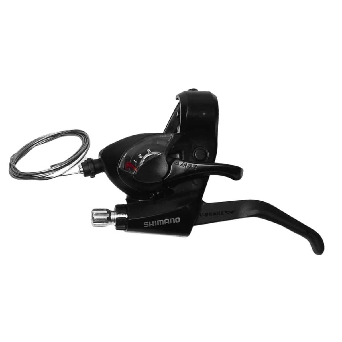 Alavanca Cambio Ez-Fire Shimano Tourney EF-41 21M Aço