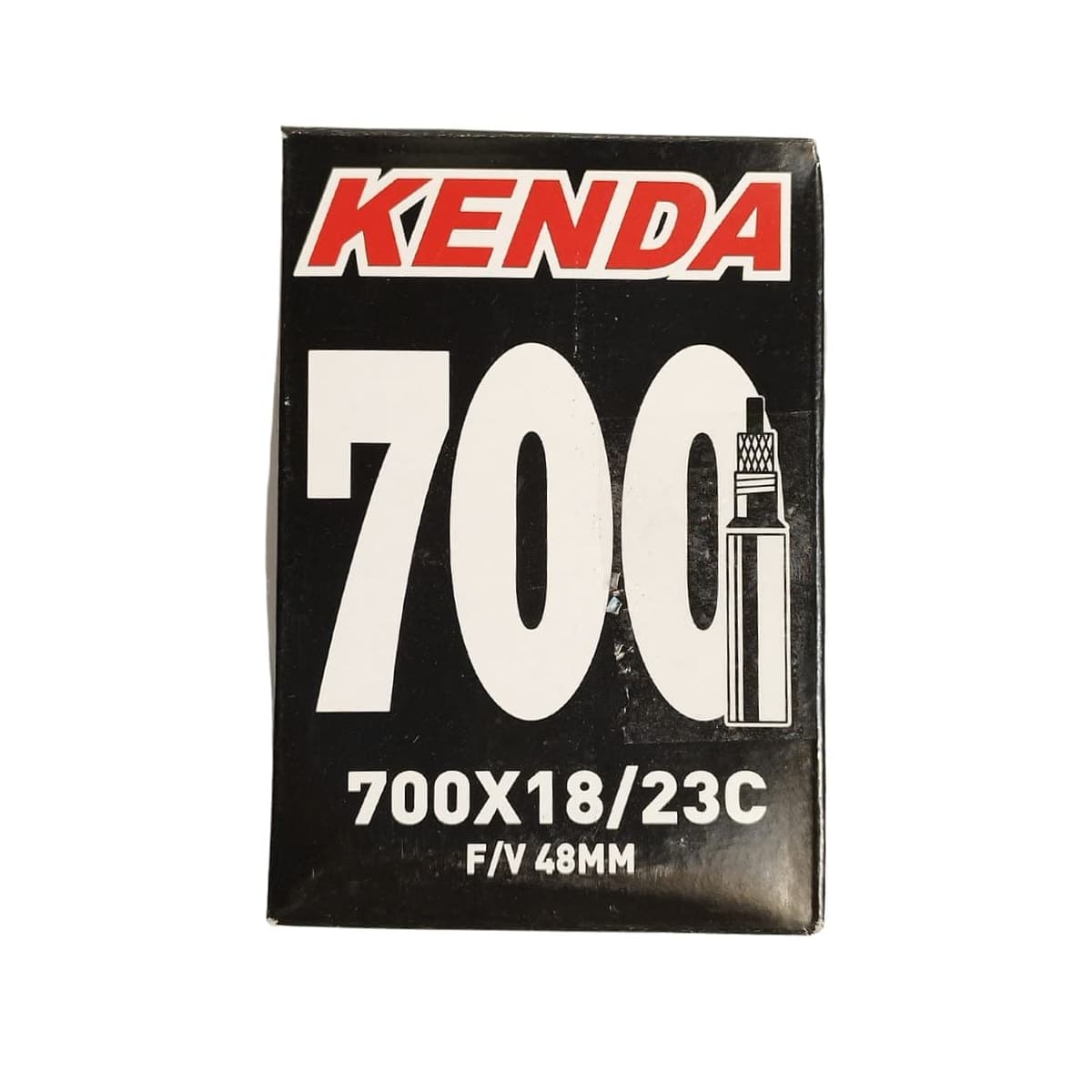 Câmara Aro 700 Kenda Válvula Presta 48mm 18/23