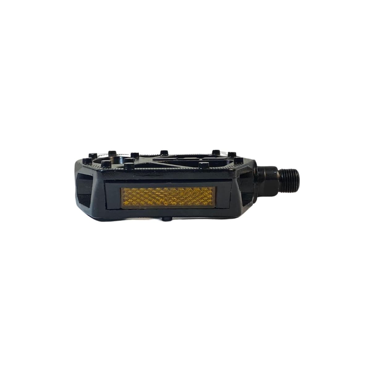 Pedal Bike GTS Plataforma Inglês 9/16 Aluminio Preto (Alto-Relevo)
