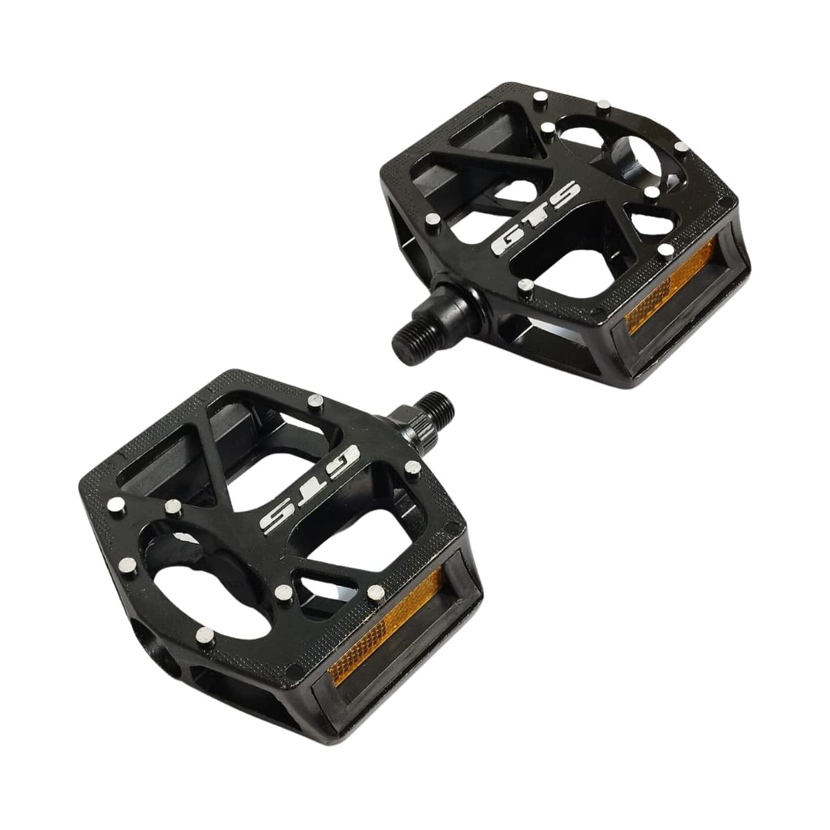 Pedal Bike GTS Plataforma Sueco 1/2 Alumínio Preto