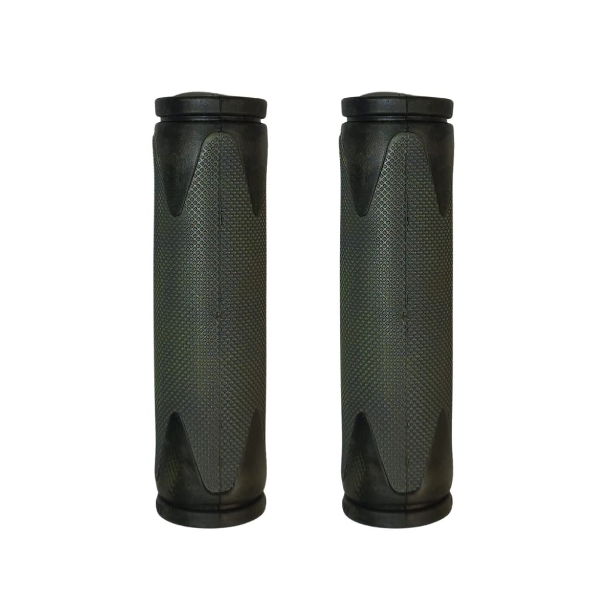 Manopla Bike Xplore TPE Preto e Cinza Borracha 110mm