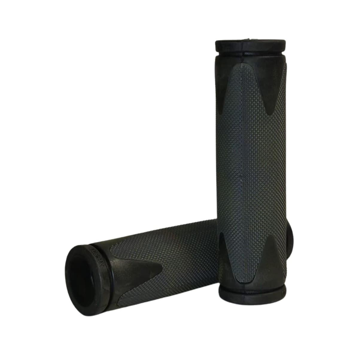 Manopla Bike Xplore TPE Preto e Cinza Borracha 110mm