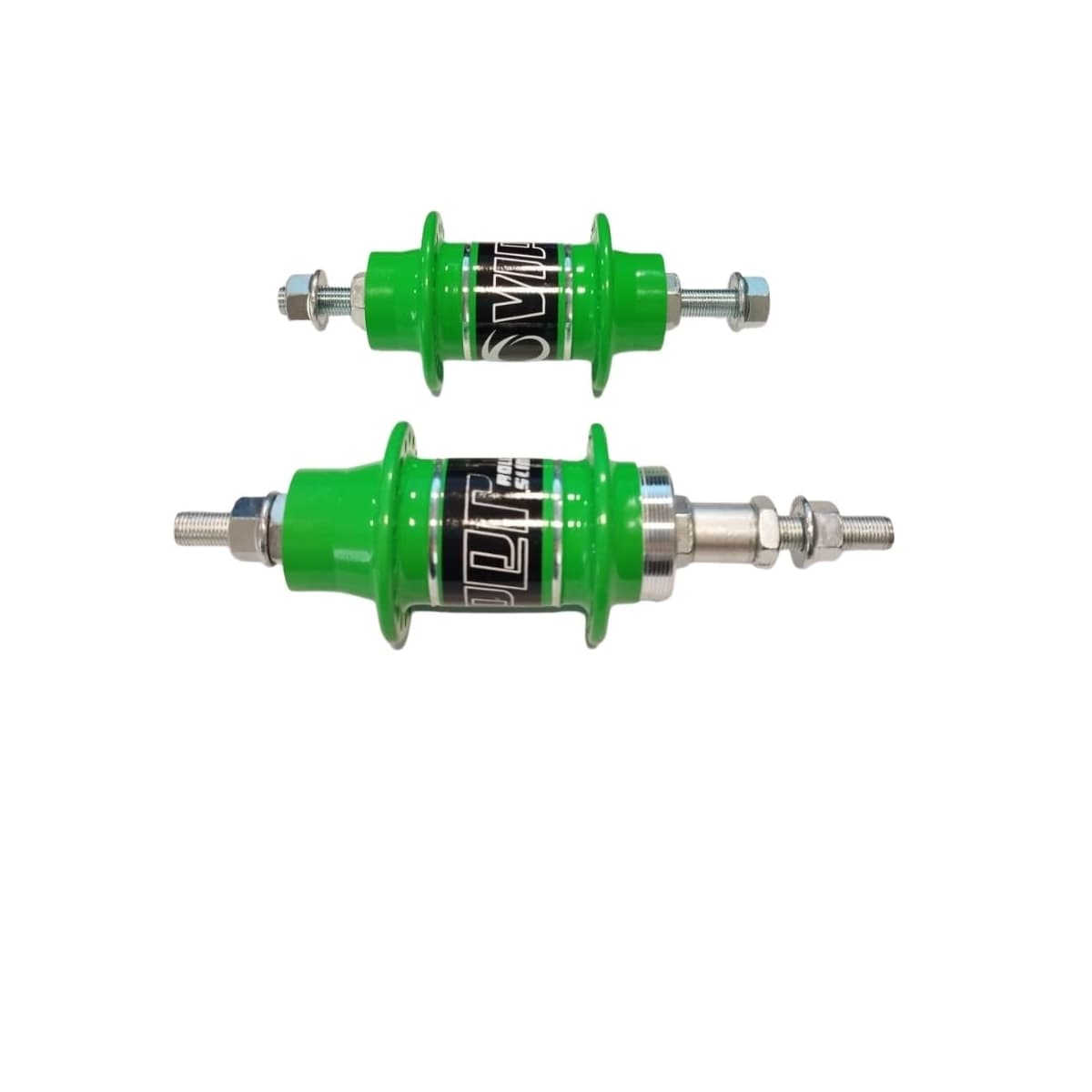 Cubo Alumínio Viper Rosca 36 Furos Verde Kawasaki