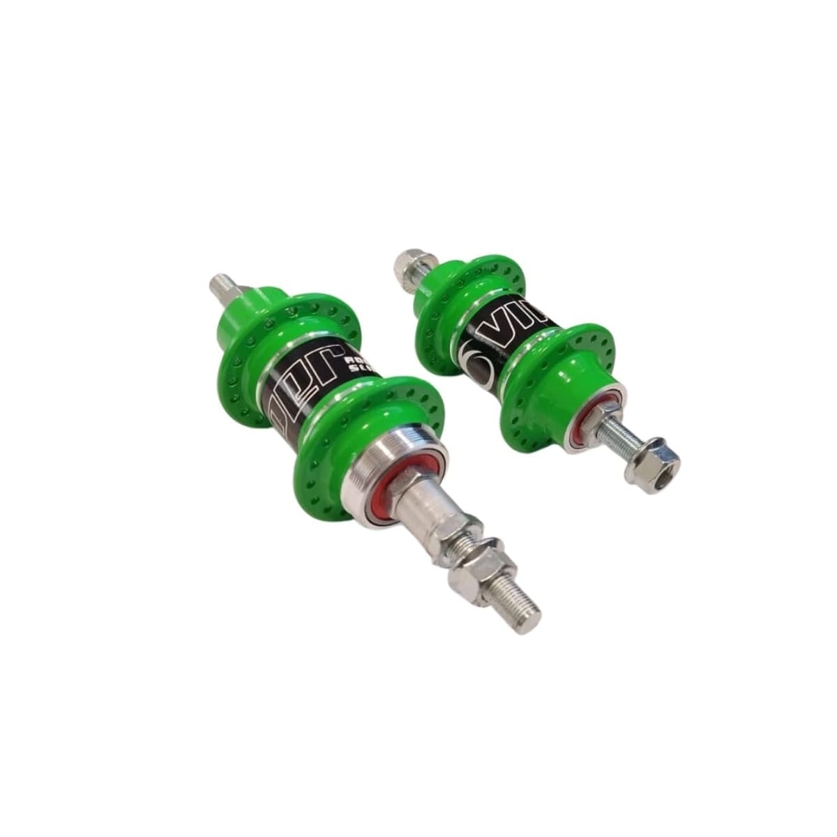Cubo Alumínio Viper Rosca 36 Furos Verde Kawasaki