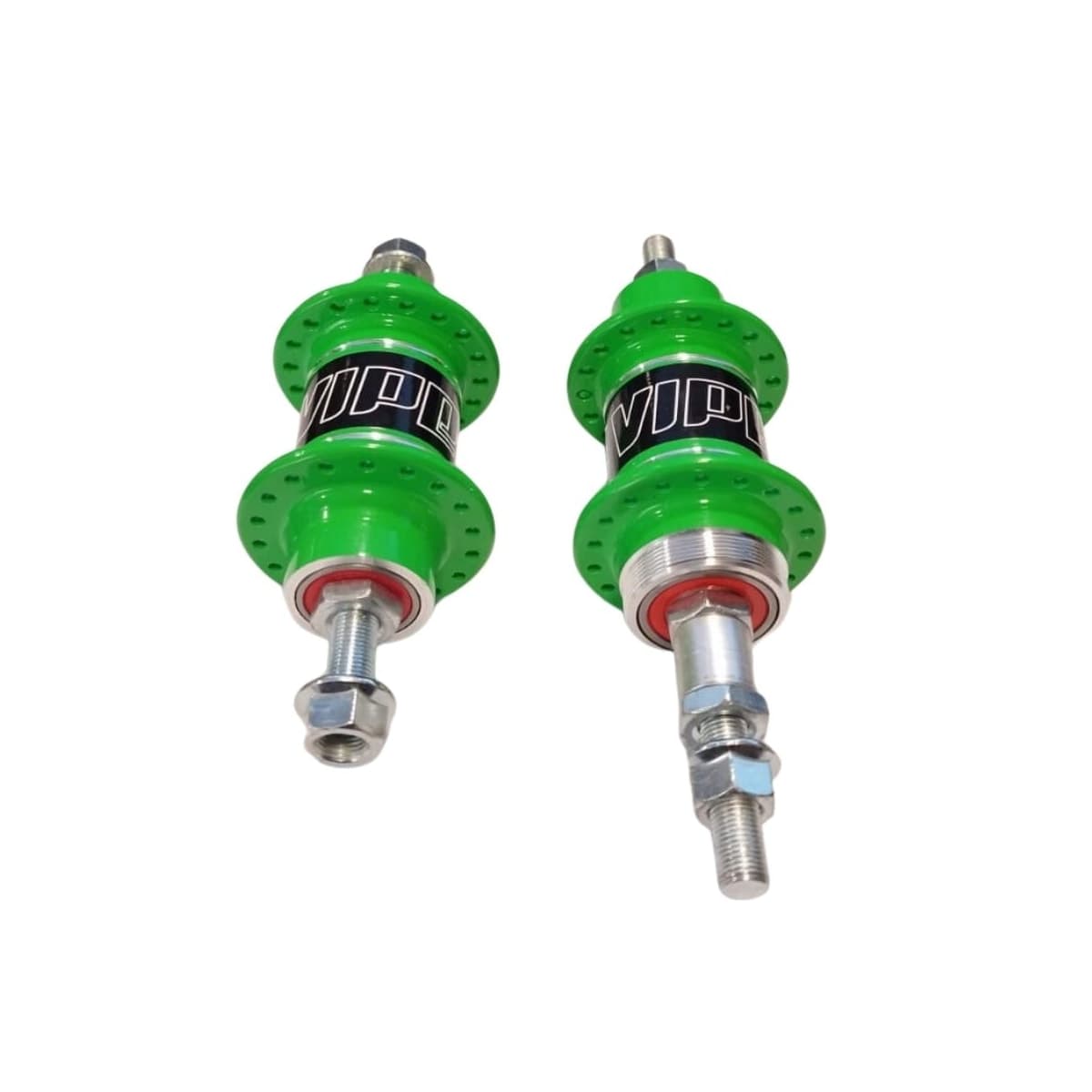 Cubo Alumínio Viper Rosca 36 Furos Verde Kawasaki