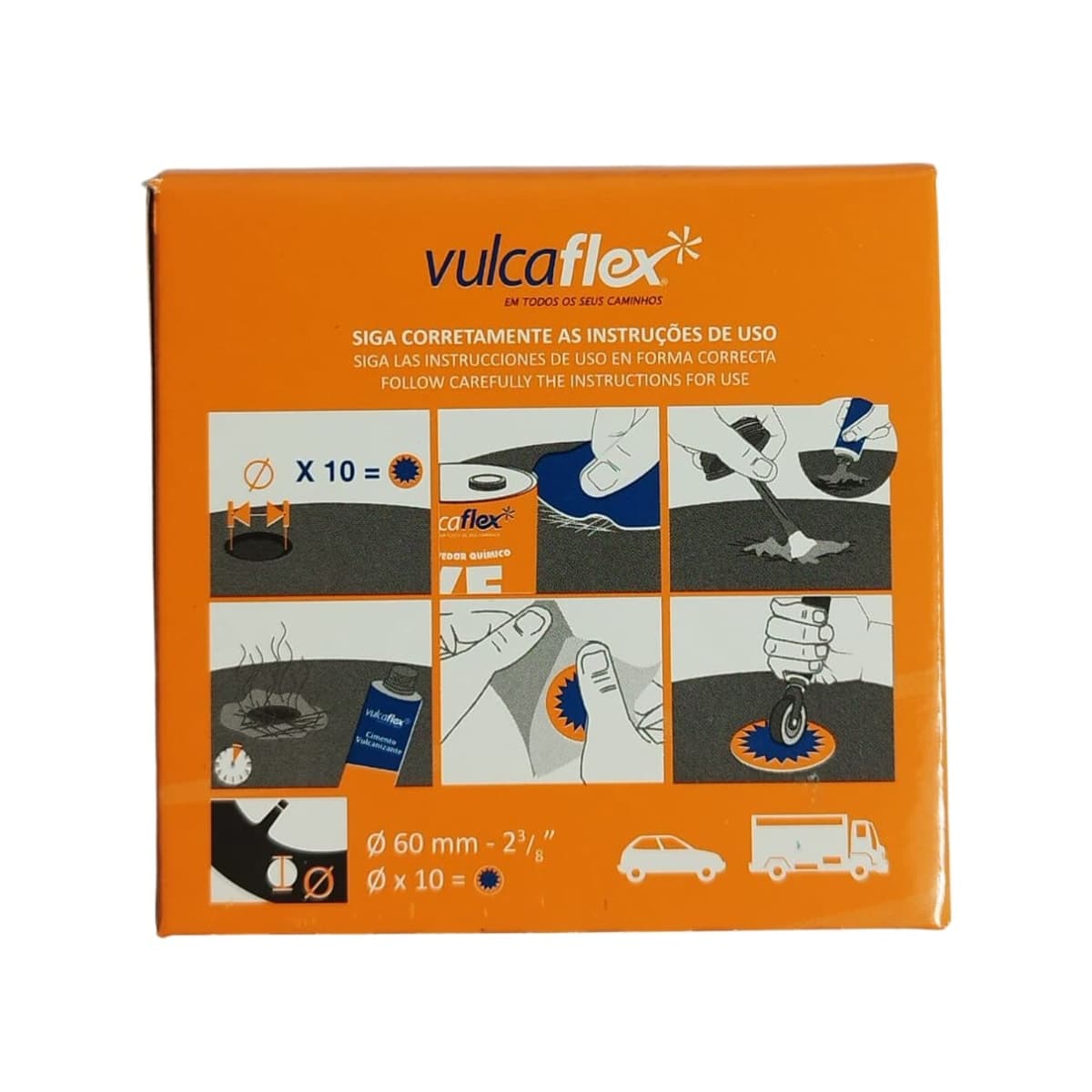 Remendo Estrela Vulcaflex V-3