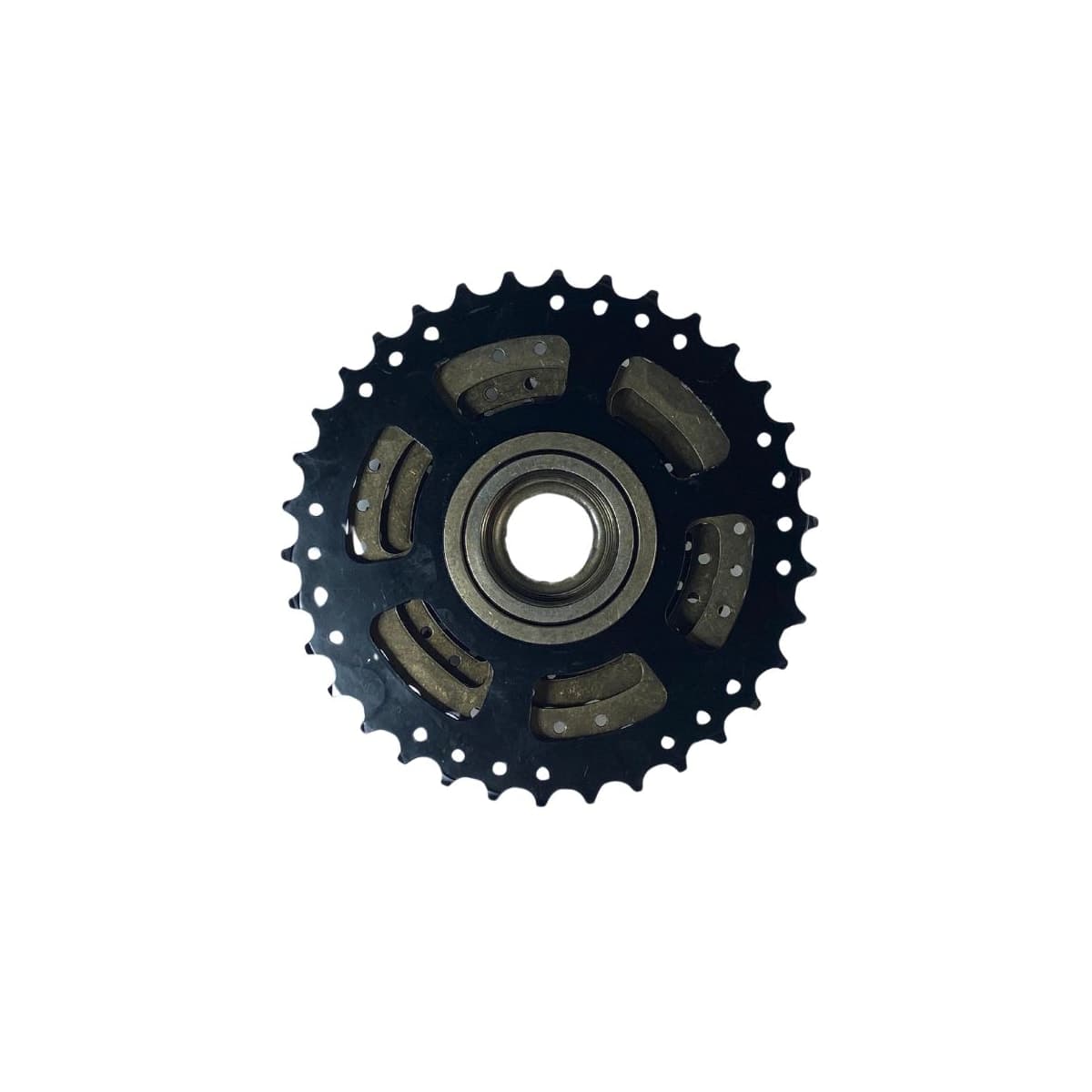 Roda Livre 7 Velocidade Sunrace M2A BX Index Marrom 14/34D