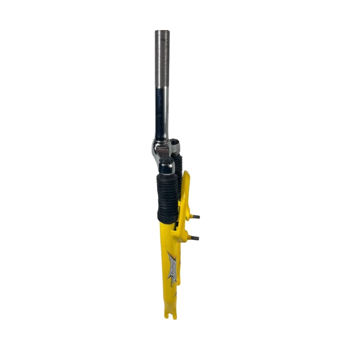 Garfo Suspensão Bike Aro 24 Logan Standard Aço Amarelo