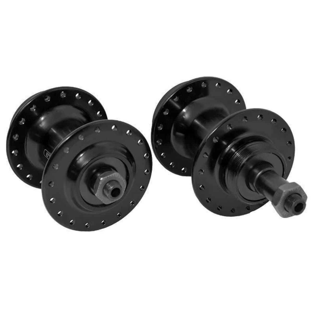 Cubo Alumínio GTA Rosca 36 Furos Preto