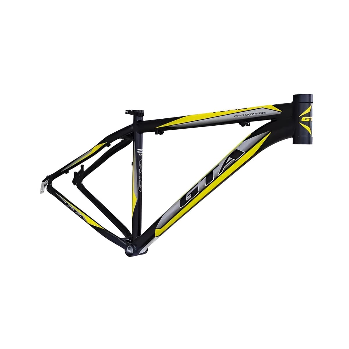 Quadro de Bicicleta 29 MTB GTA NX9 Preto e Amarelo