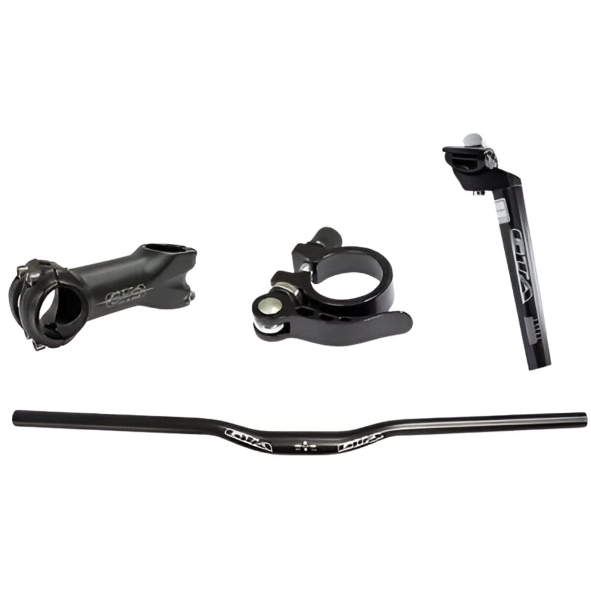 Quadro de Bicicleta 29 MTB GTA NX9 Preto e Amarelo
