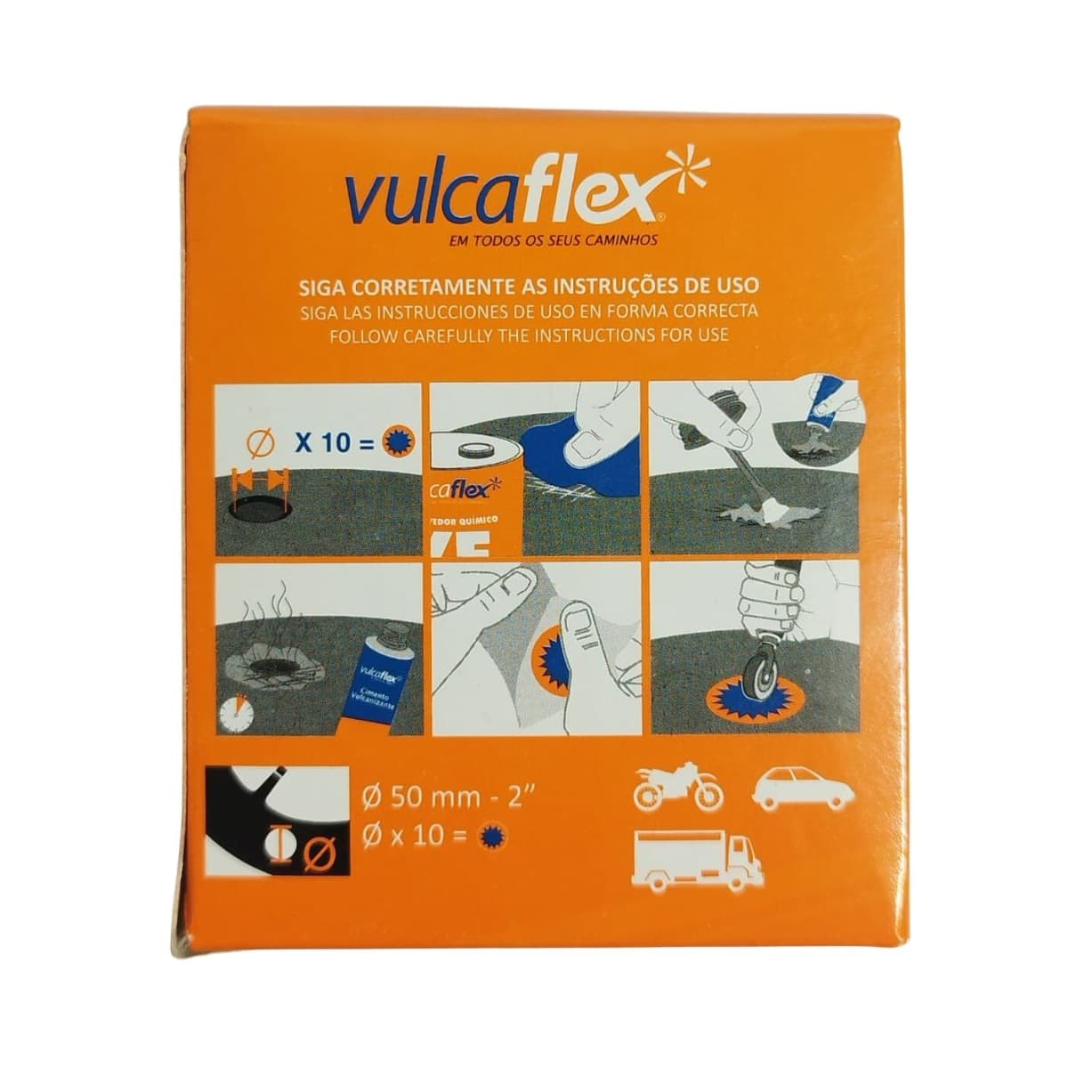 Remendo Estrela Vulcaflex V-2
