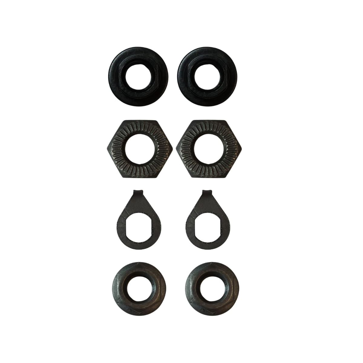 Eixo Dianteiro Importado 140mm Aço Preto Grosso 3/8