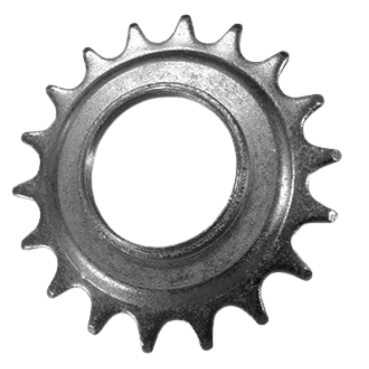 Roda Livre Catraca 1 Velocidade Boniatti Contra Pedal Prata 18D Rosca