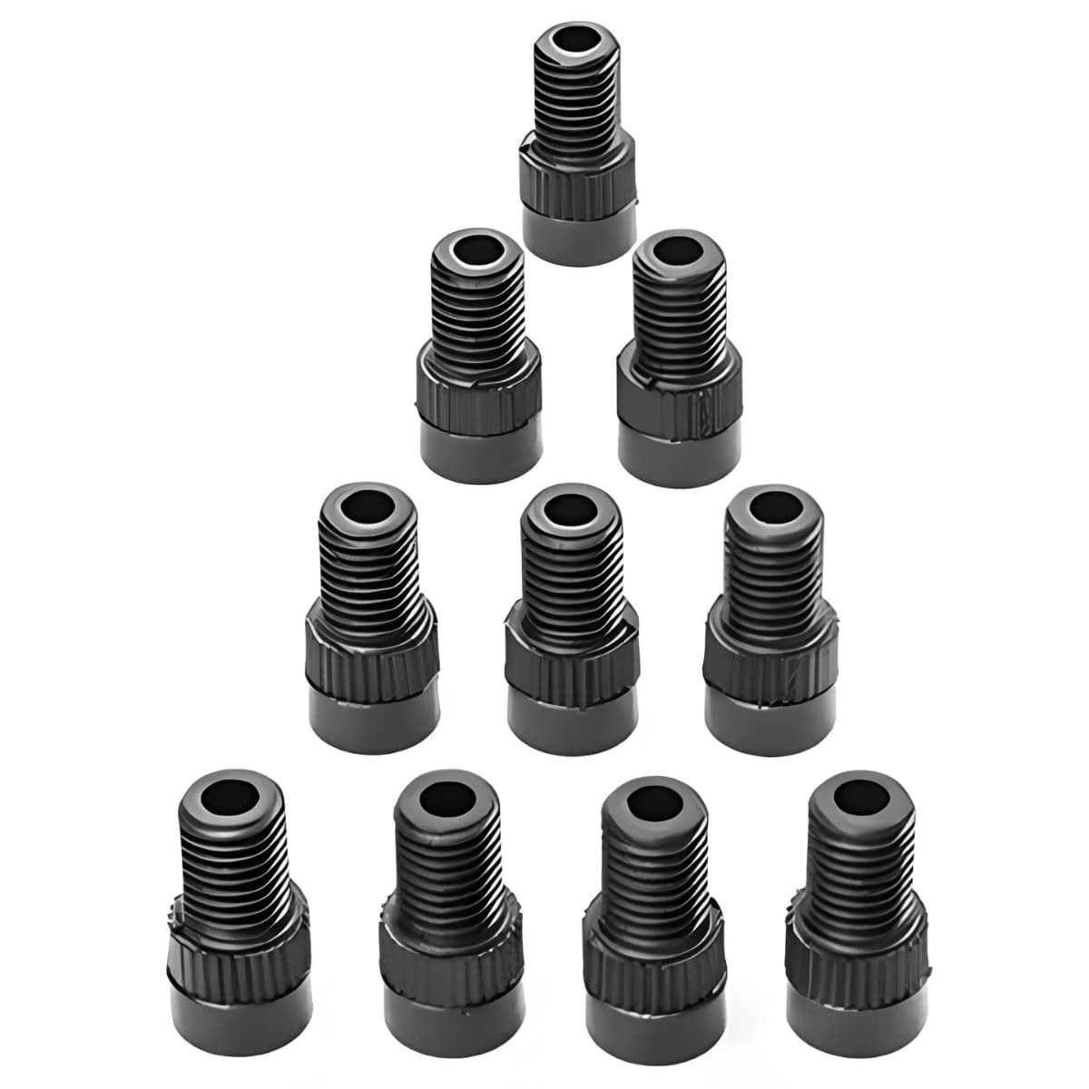 Adaptador Válvula Presta Importado Nylon Schrader ( 10 Unidades )