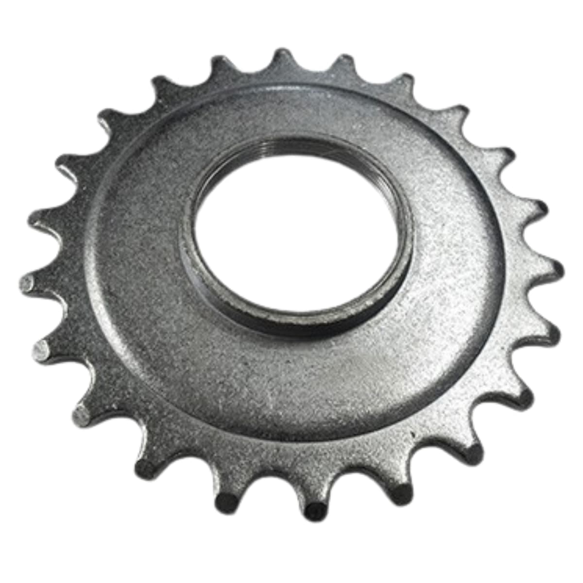 Roda Livre Catraca 1 Velocidade Boniatti Contra Pedal Prata 22D Rosca