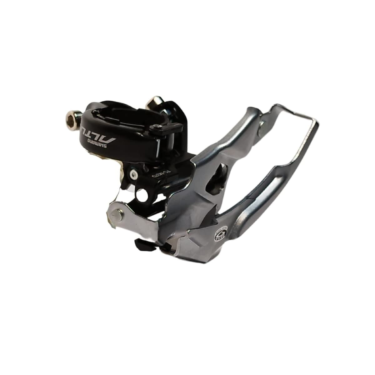 Cambio Dianteiro Shimano Altus M370 34,9mm Dual Pull Cromado