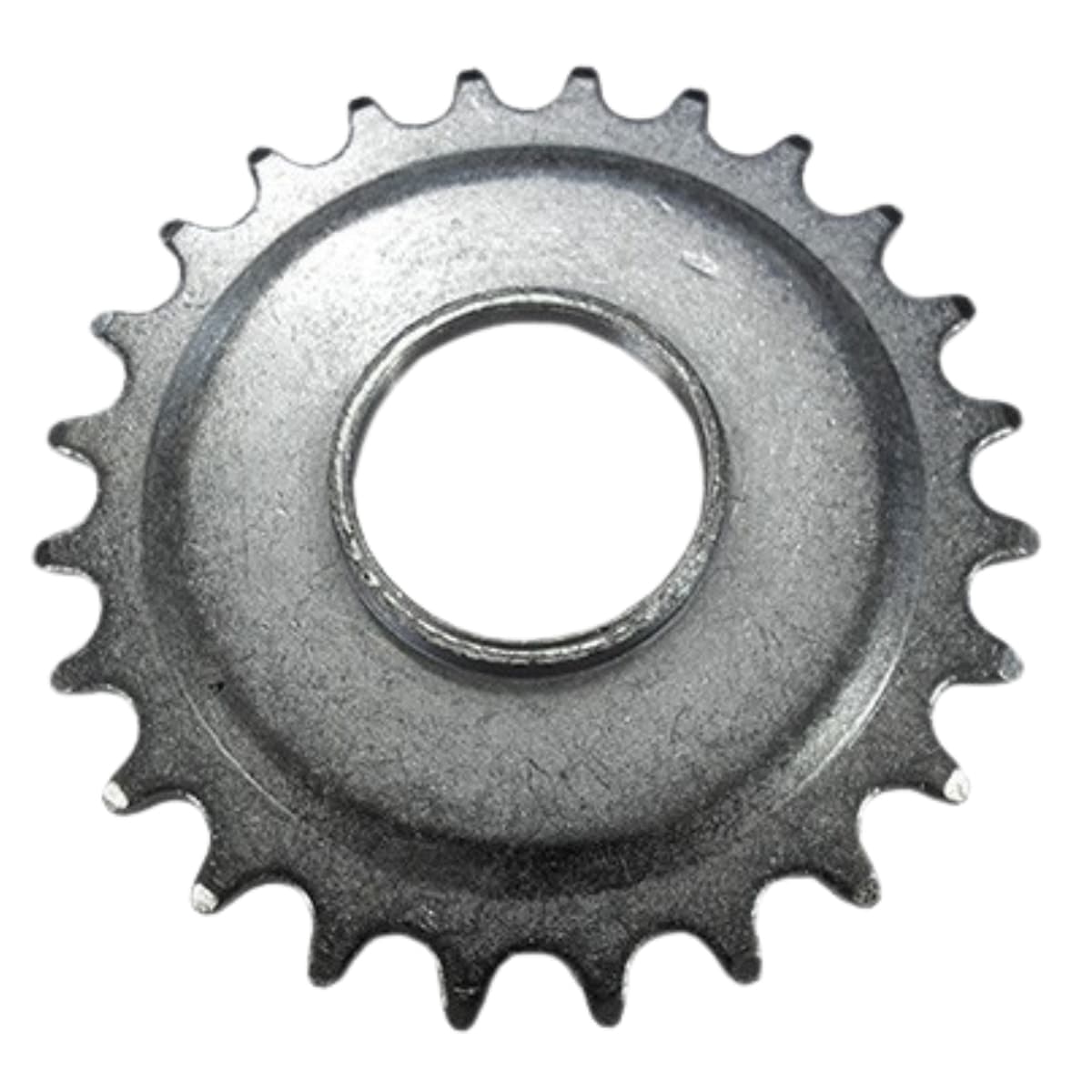 Roda Livre Catraca 1 Velocidade Boniatti Contra Pedal Prata 24D Rosca