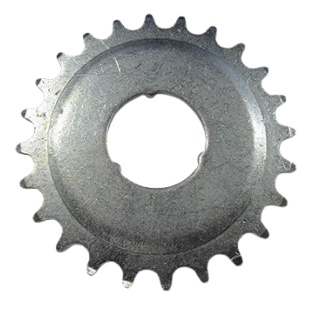 Roda Livre Catraca 1 Velocidade Boniatti Contra Pedal Prata 24D Encaixe