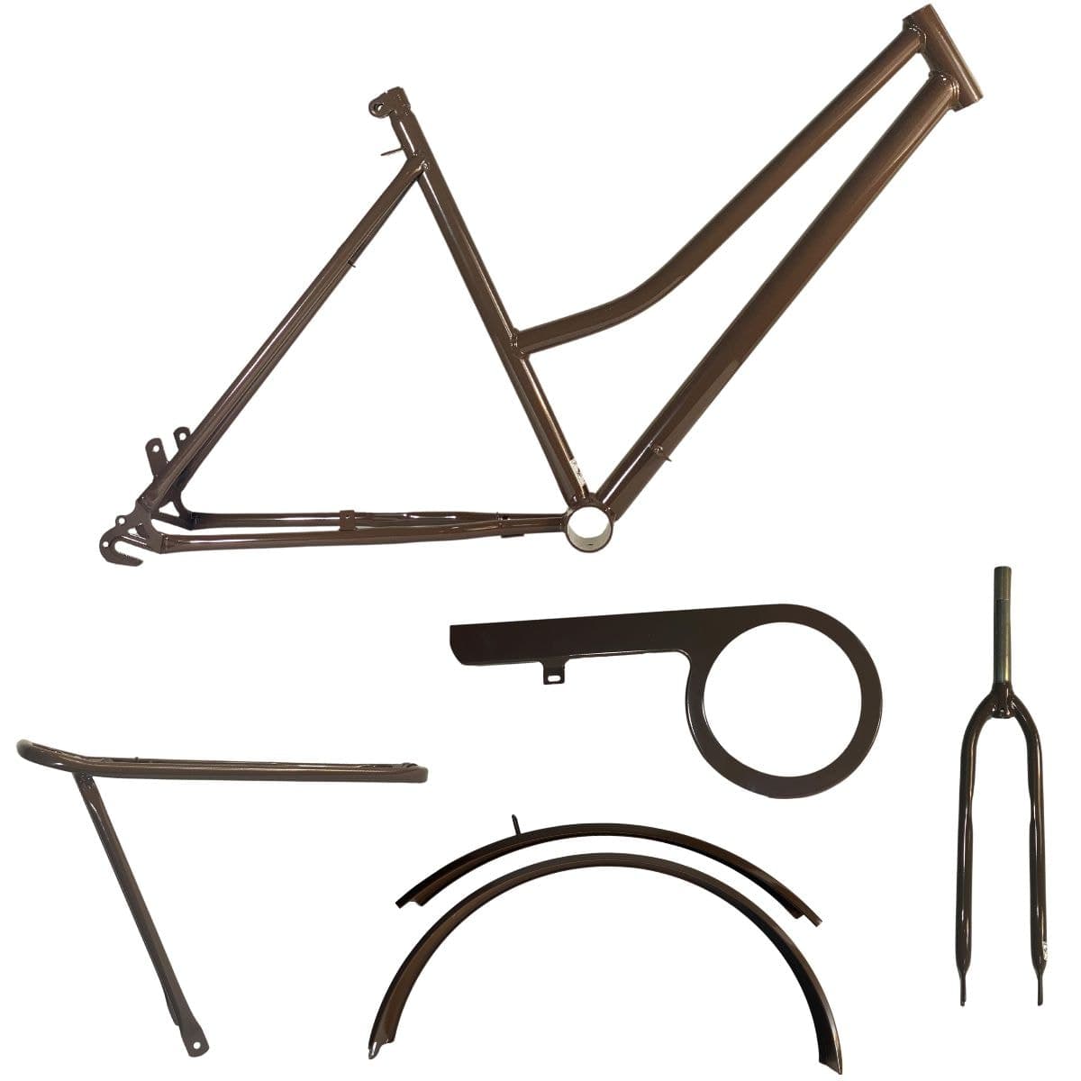 Quadro de Bicicleta 26 BC Ciclare Holiday Marrom Com Garfo
