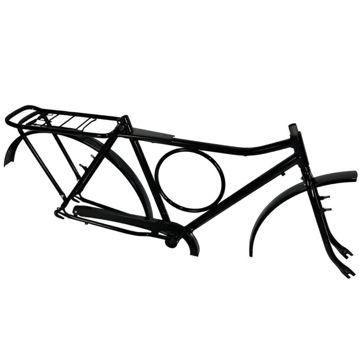 Quadro de Bicicleta 26X1/2 Ciclare Stradeira Terra Forte Preto