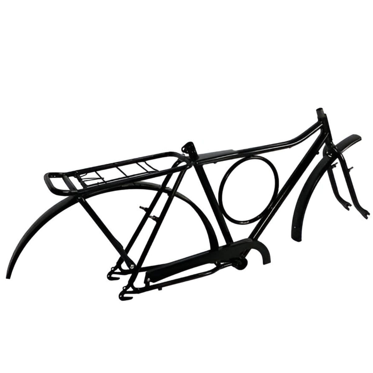 Quadro de Bicicleta 26X1/2 Ciclare Stradeira Terra Forte Preto