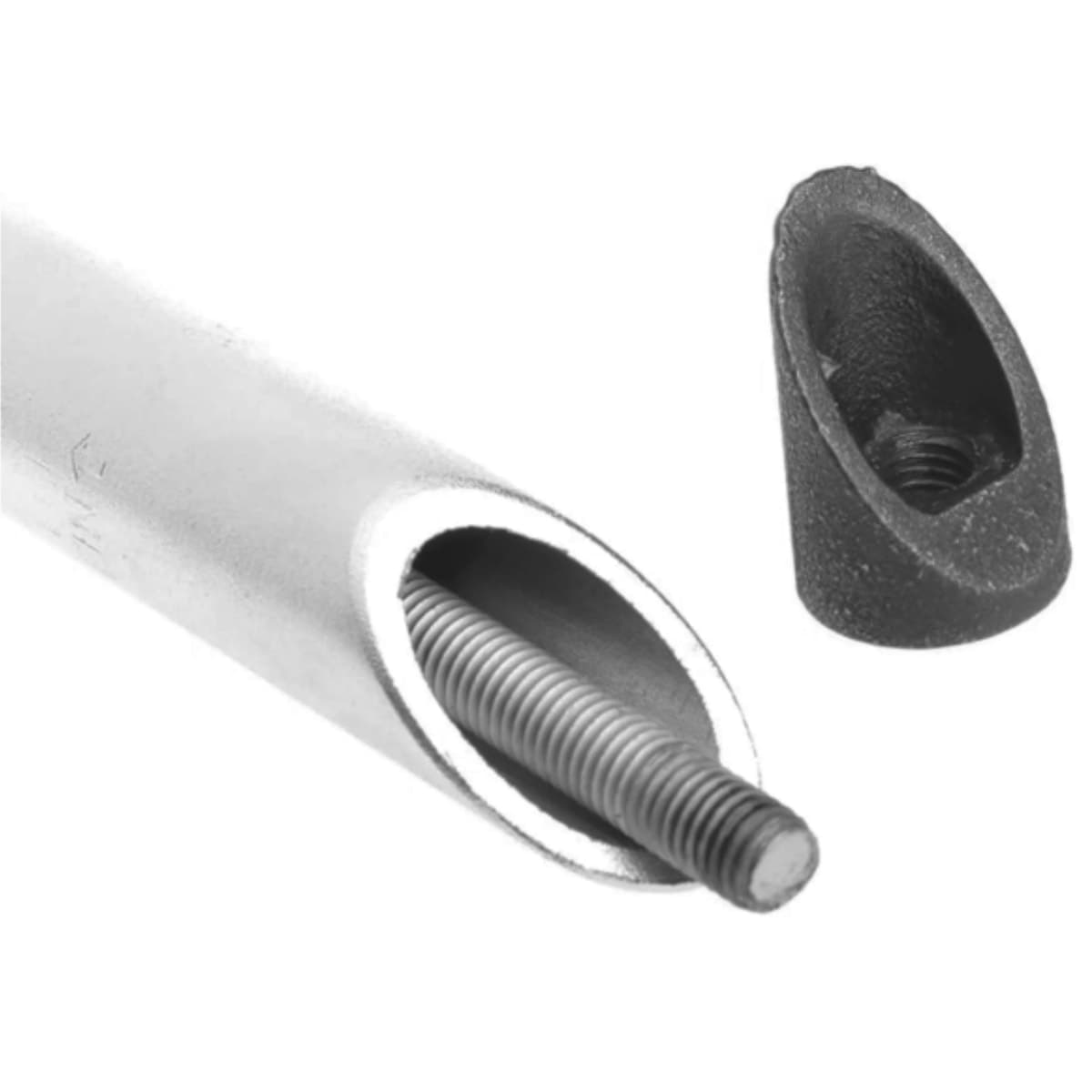 Adaptador Mesa Ahead Set Wencum Aço 25,4mm Preto