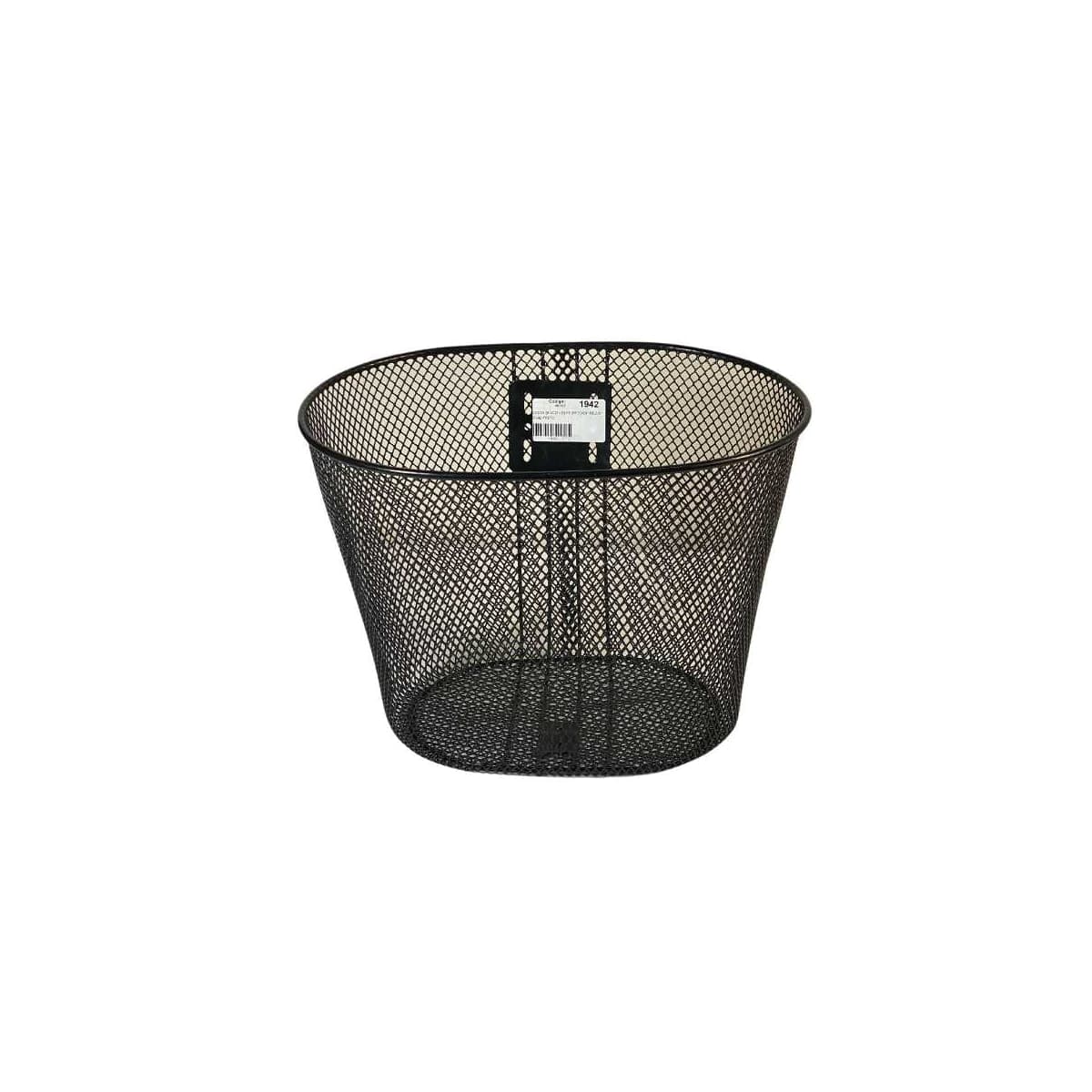 Cesta de Bicicleta Média Oval Aro 26 Volpx Aço Preto