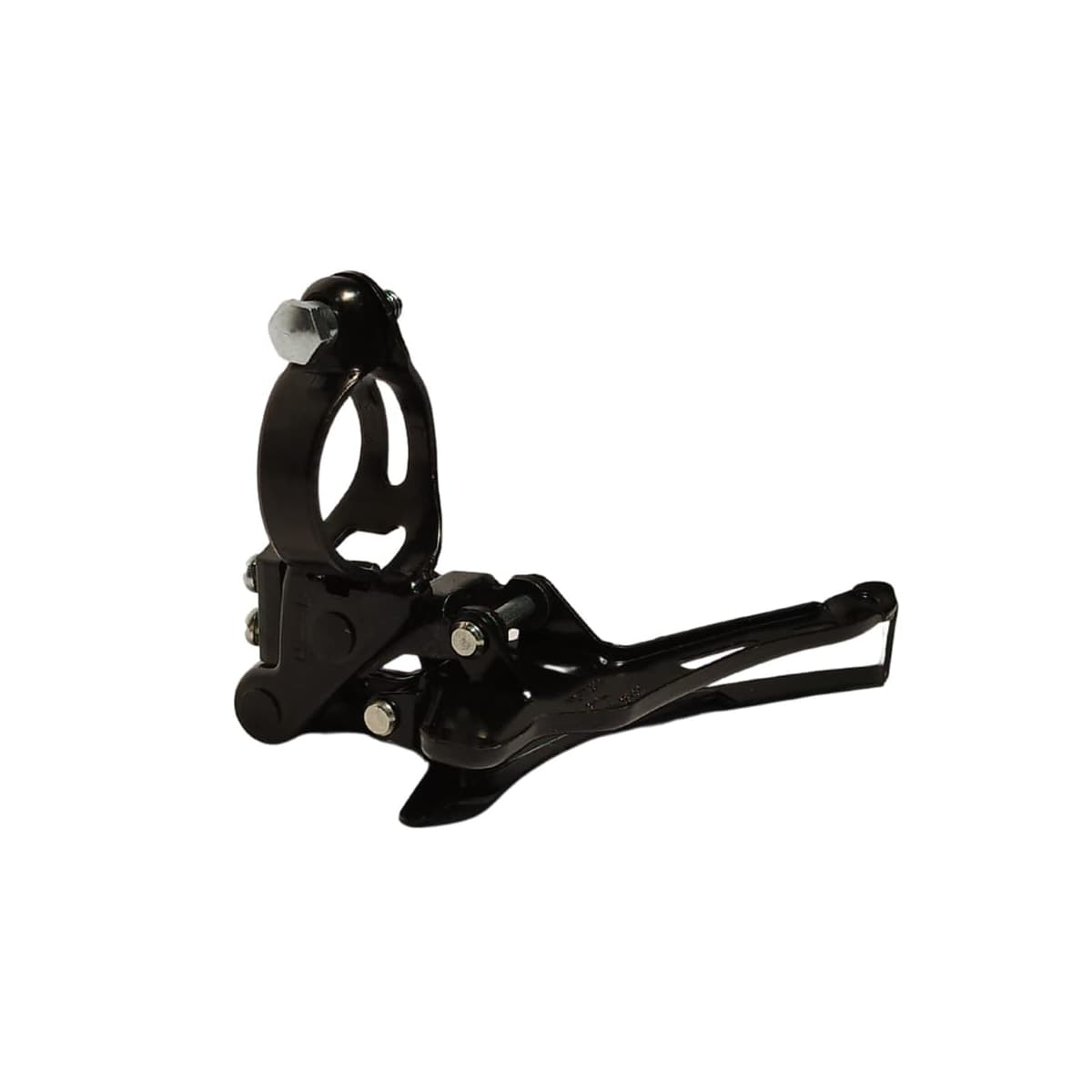 Cambio Dianteiro Shimano Tourney TZ-510 31,8mm Puxa Por Cima Preto