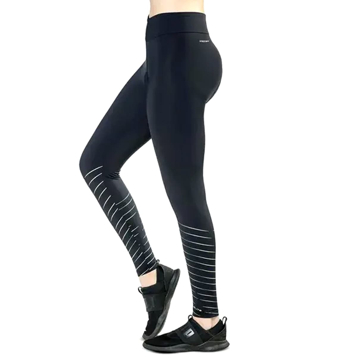 Calça Ciclismo Feminina Elite Preto Verde