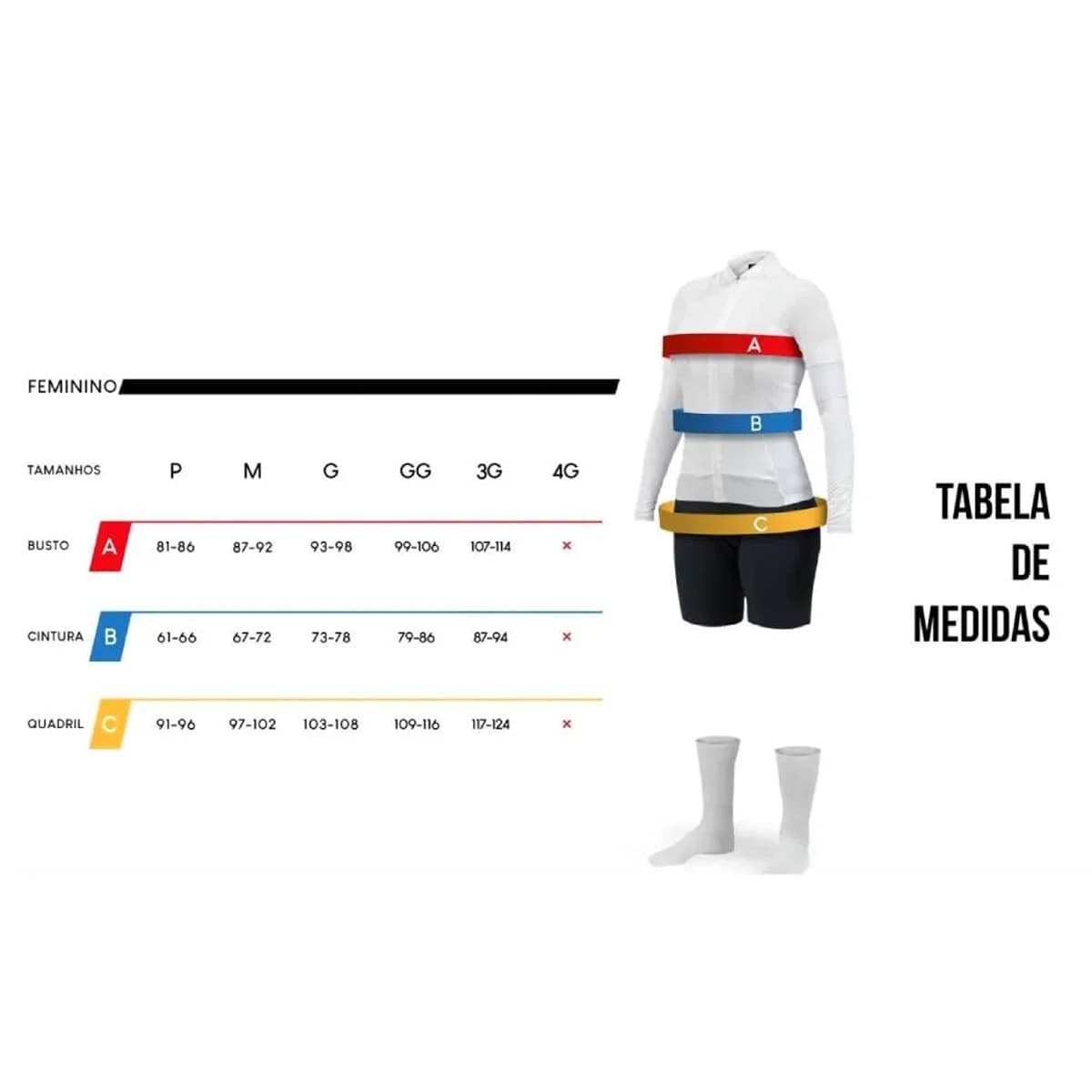 Calça de Ciclismo Feminina Free Force Neo Classic Preto