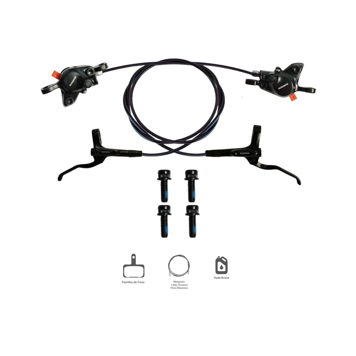 Freio Disco Hidráulico Shimano Altus MT200