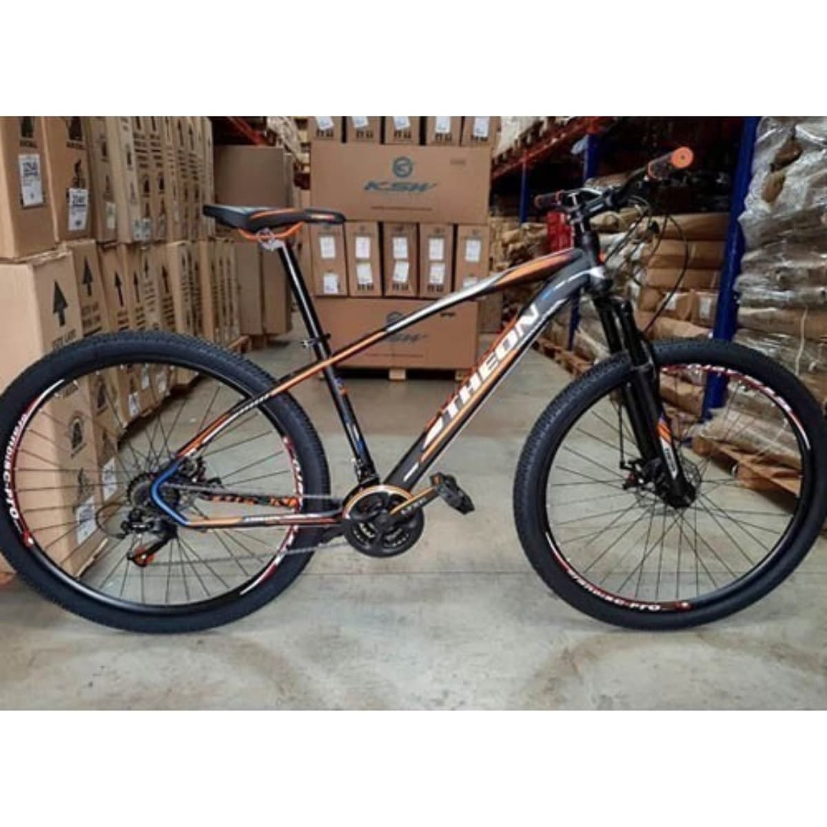 BIcicleta Aro 29 MTB Theon 21 Velocidades Disco Mecânico