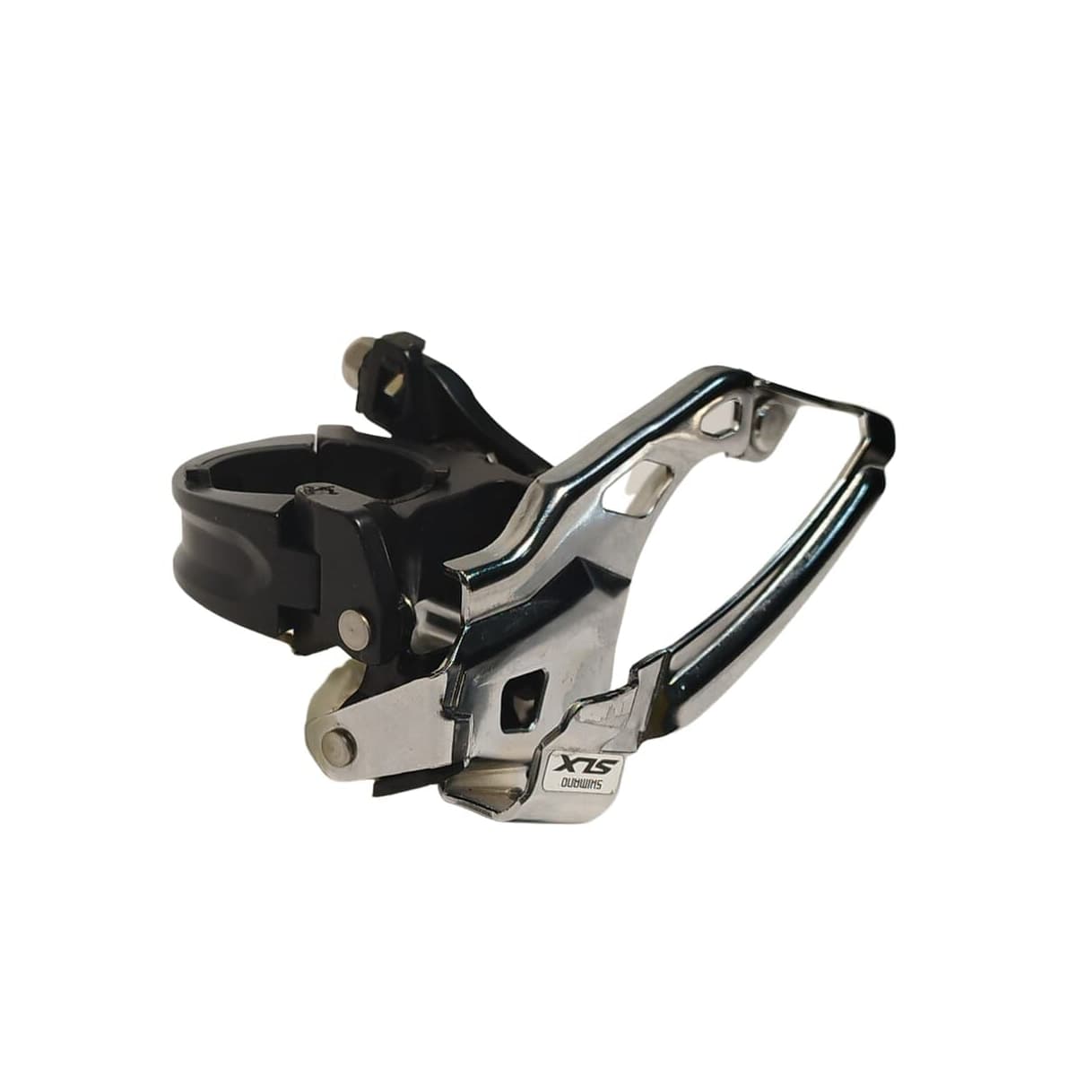 Cambio Dianteiro Shimano SLX M675 34,9mm Dual Pull Cromado