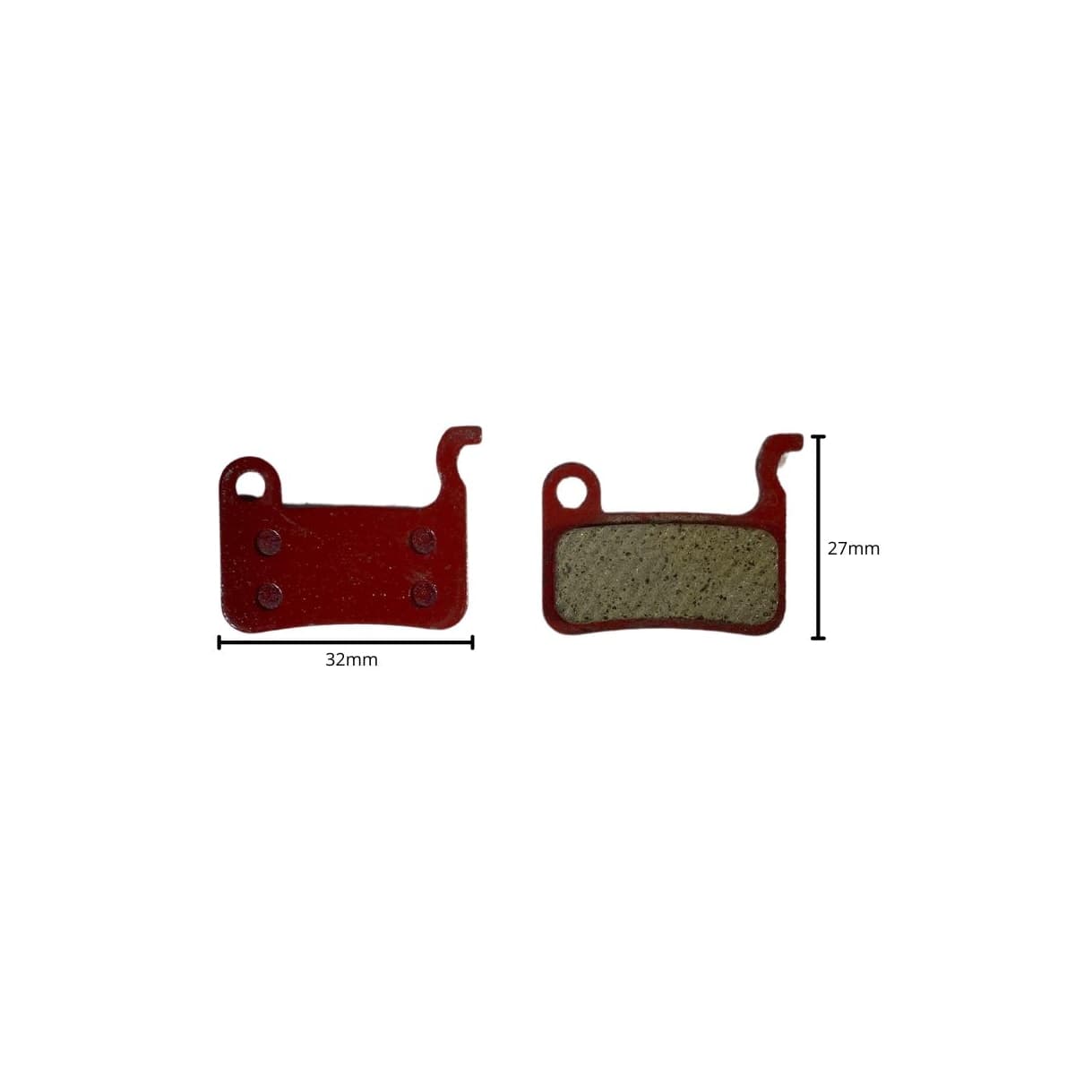 Pastilha Freio de Bicicleta Absolute ABS-04S Orgânica