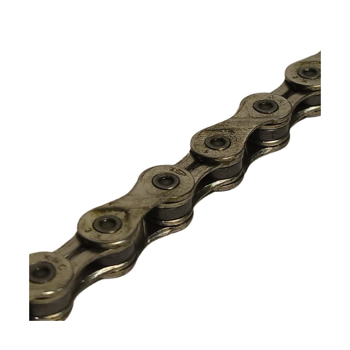 Corrente Fina KMC X9-L 1/2x11/128 116 Elos Prata Index 9V Semi-Vazada