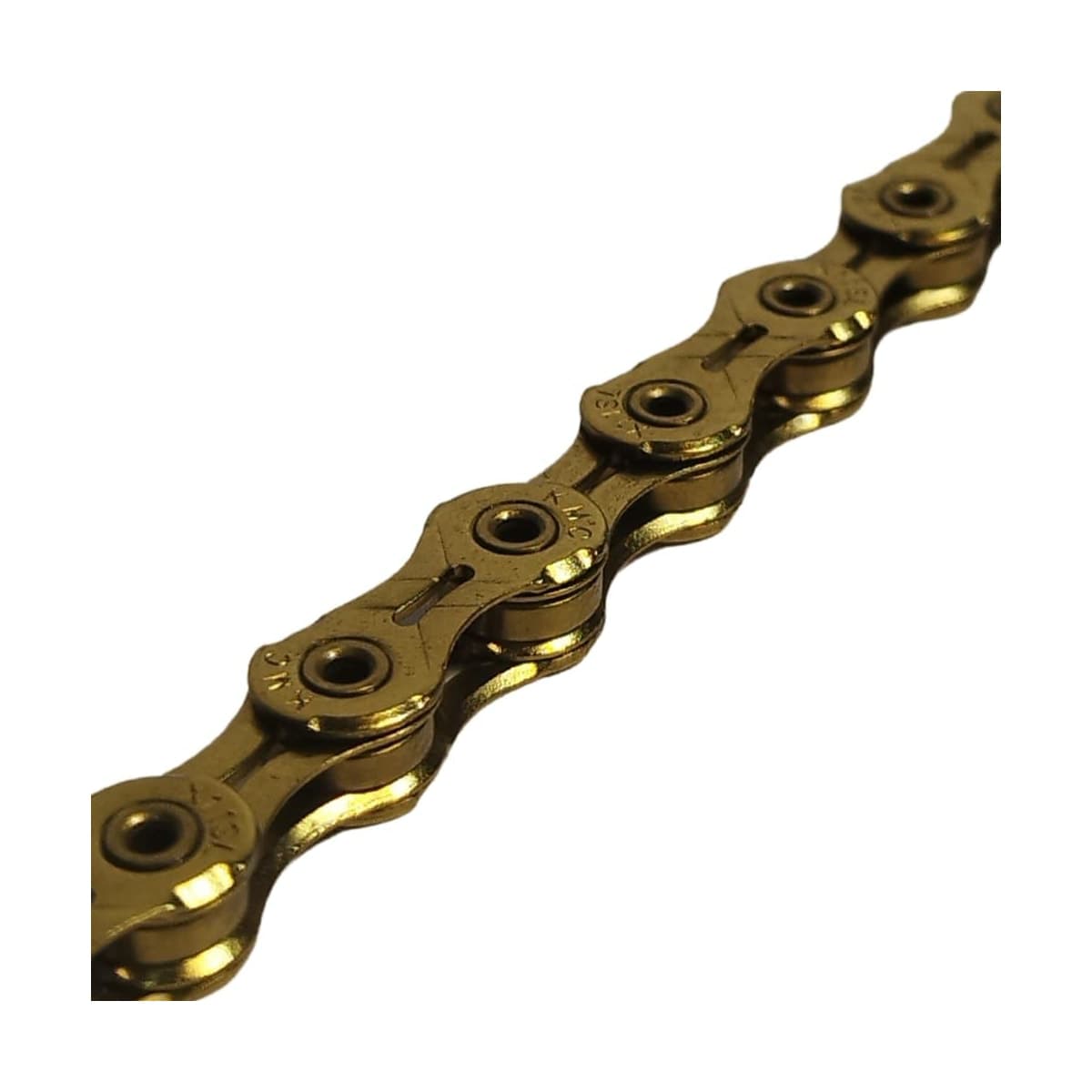 Corrente Fina KMC X11-SL 1/2x11/128 116 Elos Dourado Index 11V Vazada