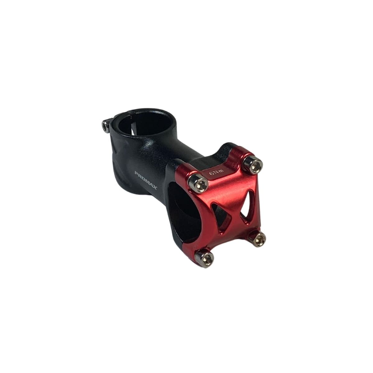 Suporte Mesa MTB Promax Ahead Set 70mm x 28,6mm Preto e Vermelho