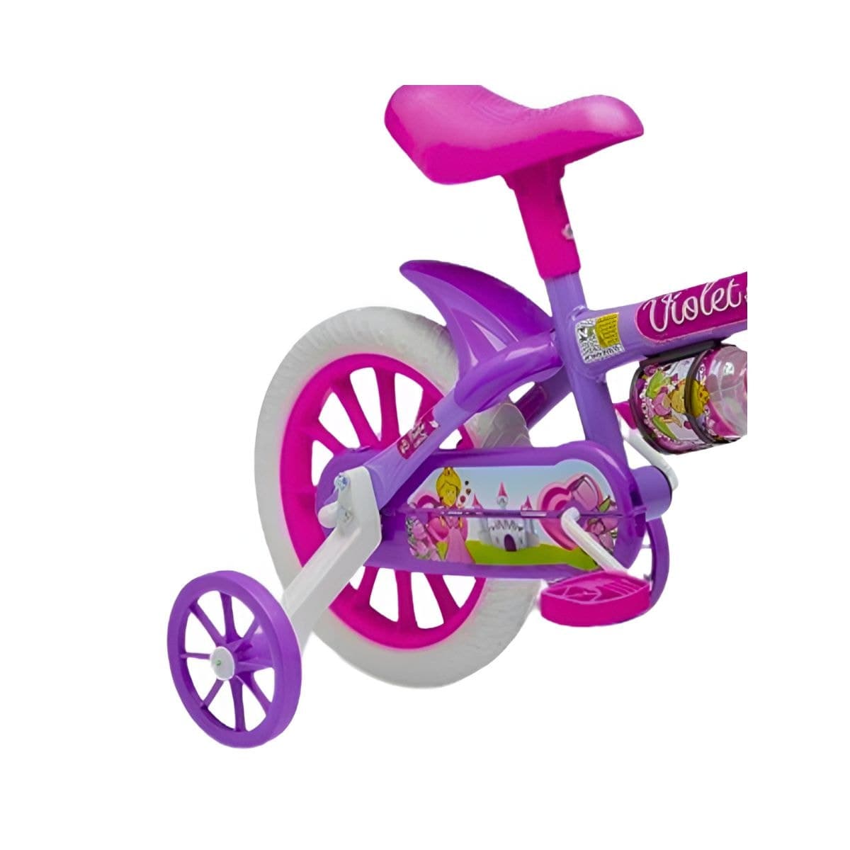 Bicicleta Aro 12 Nathor Violet Violeta e Lilas