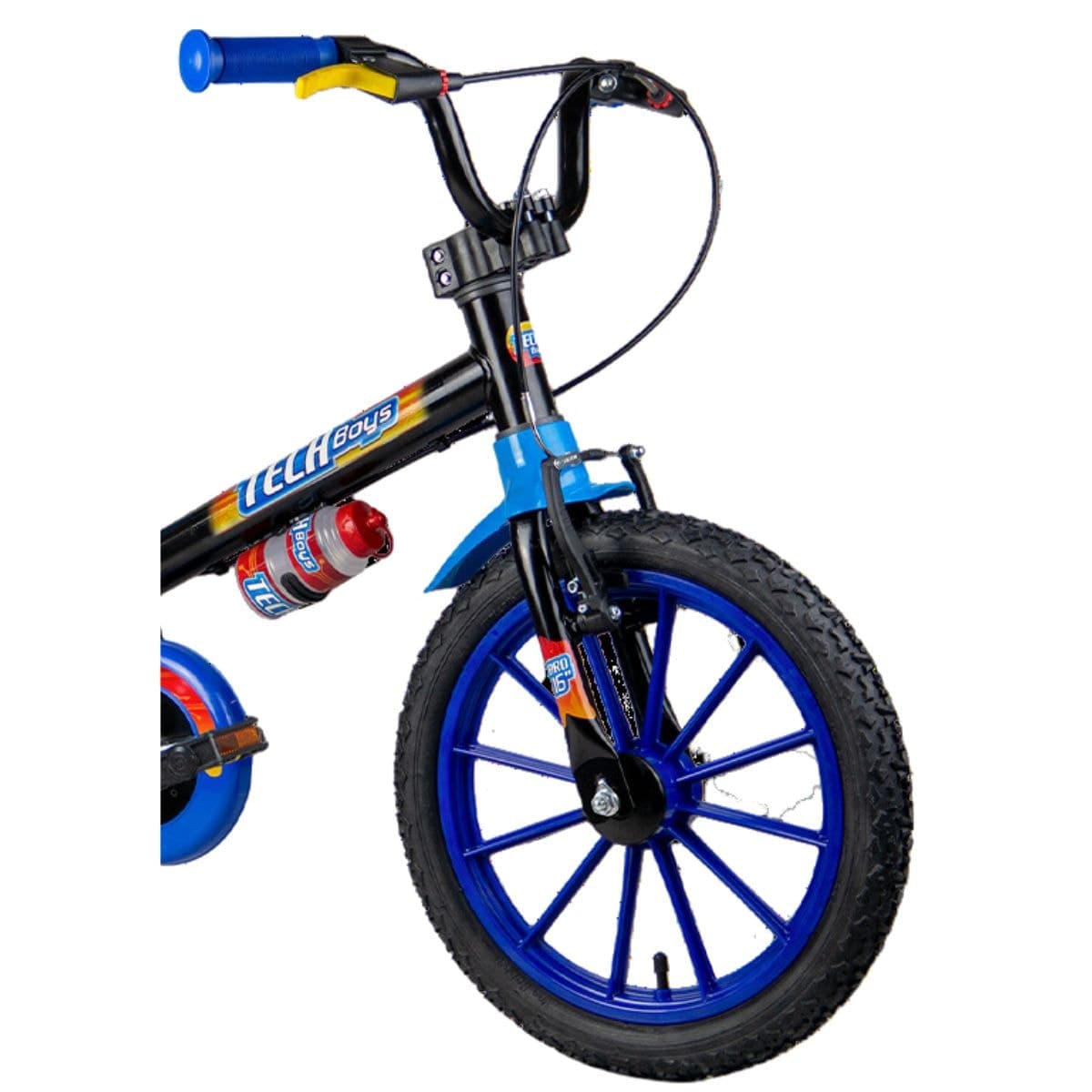 Bicicleta Aro 16 Nathor Tech Boys Preto Azul